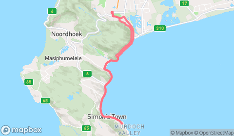 Map of SSC WeWu Route